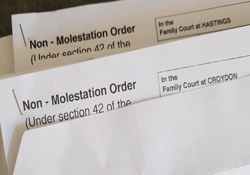 Molestation Order Molestation Order