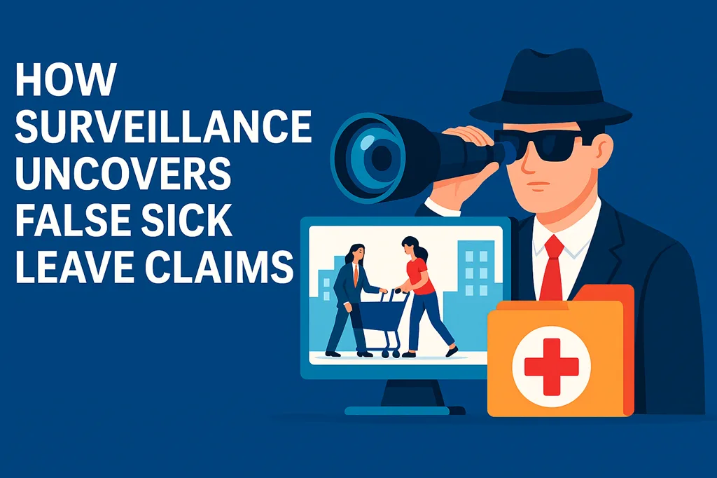 How surveillance helps employers spot false sick leave claims