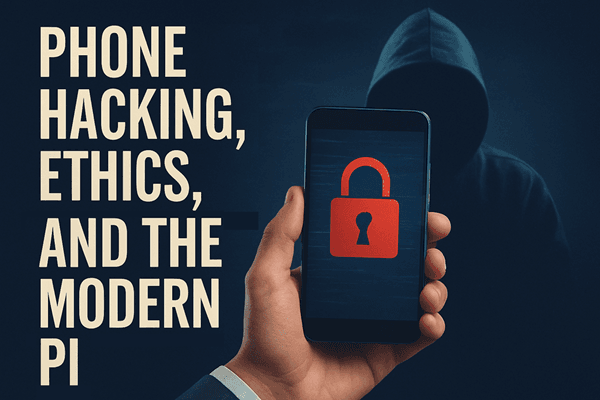 phone hacking ethics and the modern pi