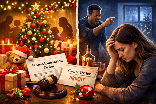 christmas non molestation order