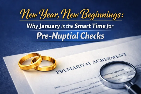 january pre-nuptial checks