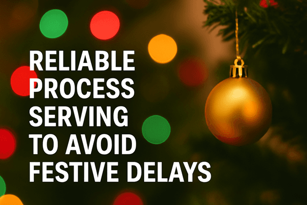 reliable process serving to avoid delays