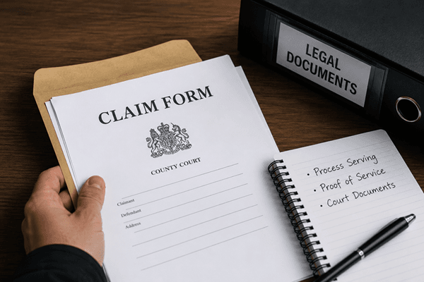 how process serving works in uk