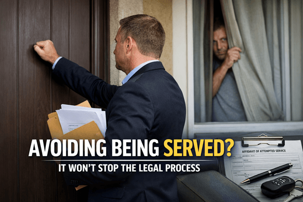 What Happens if Someone Avoids Being Served