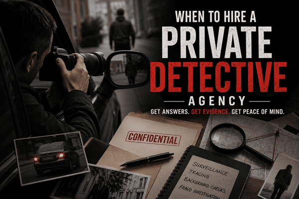when to hire a private detective agency